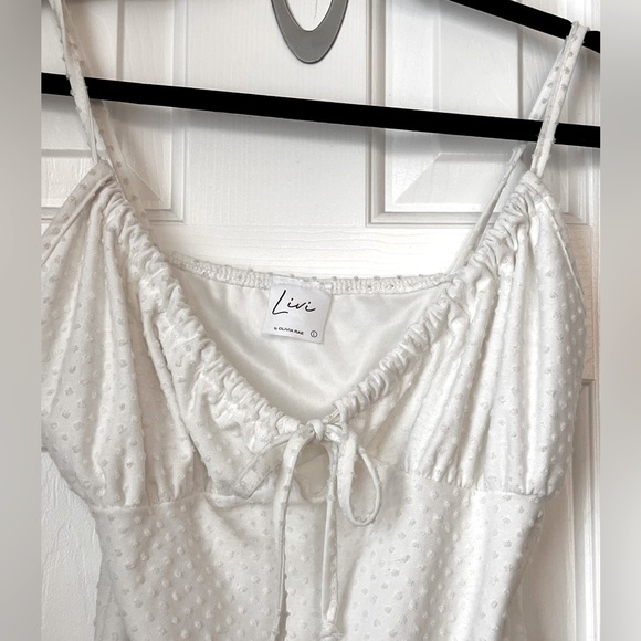 White midi dress size large - Picture 7 of 7